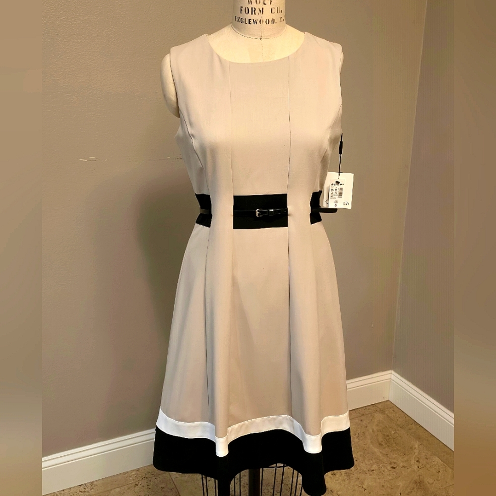 NWT Calvin Klein A-line dress